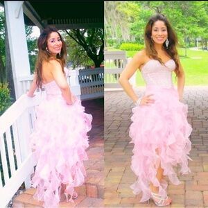 Pink Clarisse Prom Dress
